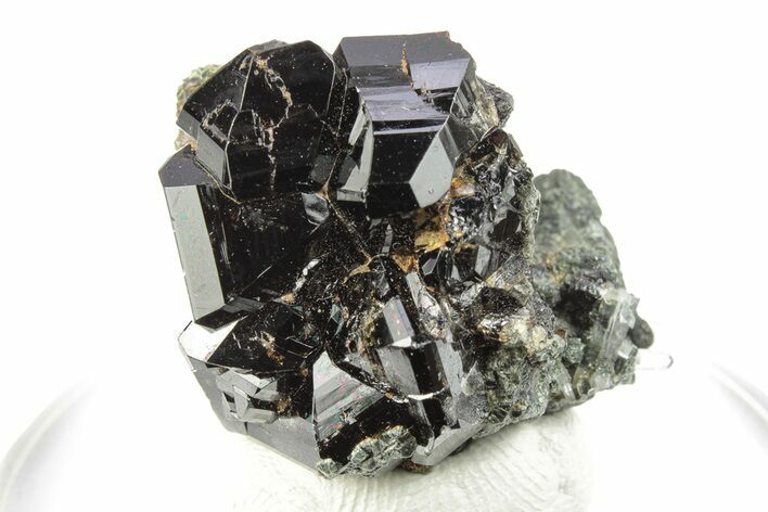 Gemmy Cassiterite Crystals on Quartz - Viloco Mine, Bolivia #249667